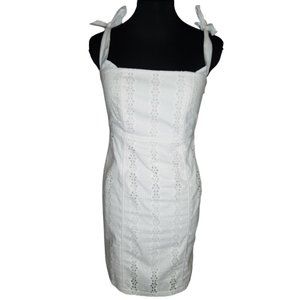 BARDOT // White Mini Dress
